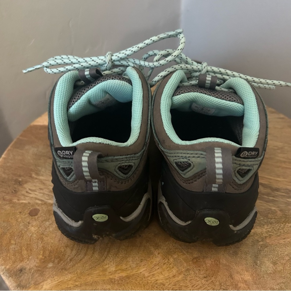 Oboz Sawtooth Bdry Waterproof hiking shoes sz 7 - Picture 4 of 8